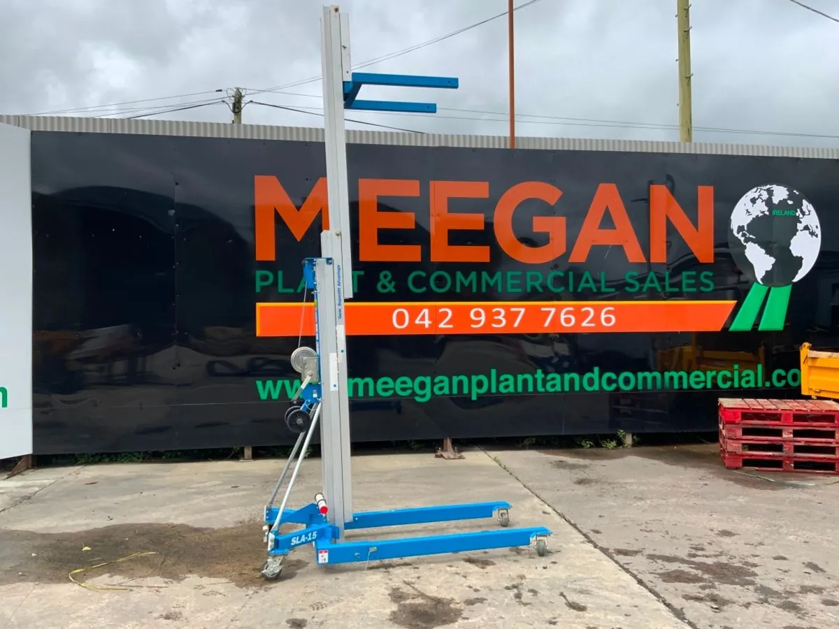 2023 GENIE SLA-15 MANUAL MATERIAL HOIST....5371. - Image 1