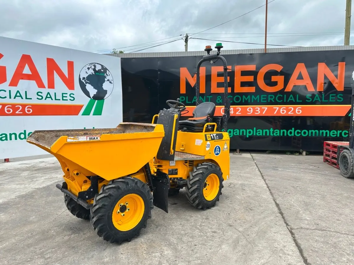 2019 JCB 1 TON HIGH TIP DUMPER ....734 HOURS. - Image 3