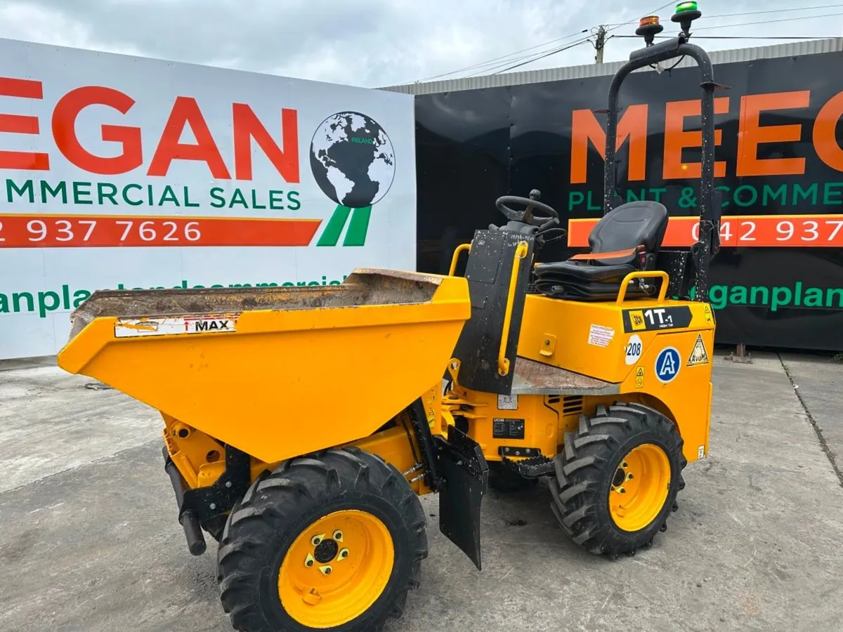 2019 JCB 1 TON HIGH TIP DUMPER ....734 HOURS. - Image 4