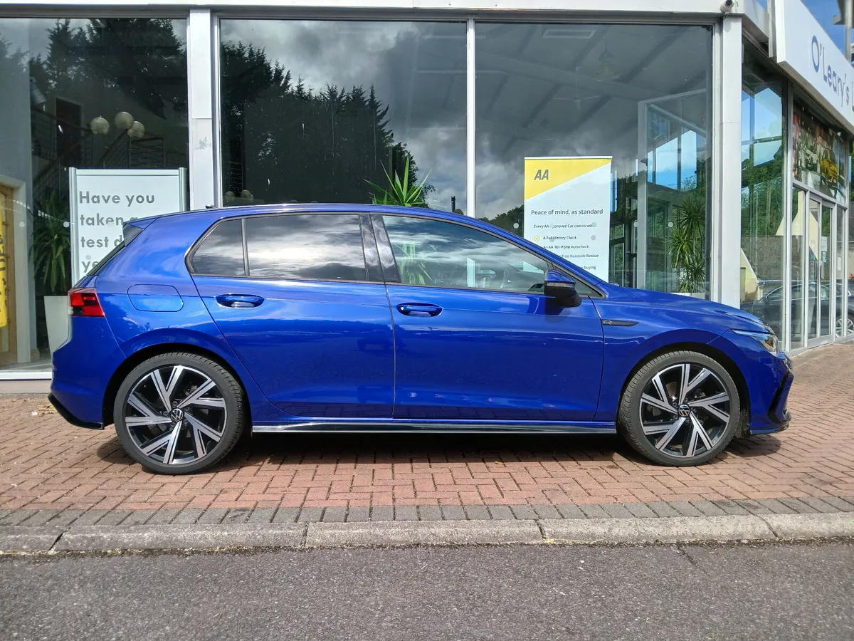 2022 Golf 1.5 R-line in Lapiz Blue. - Image 3