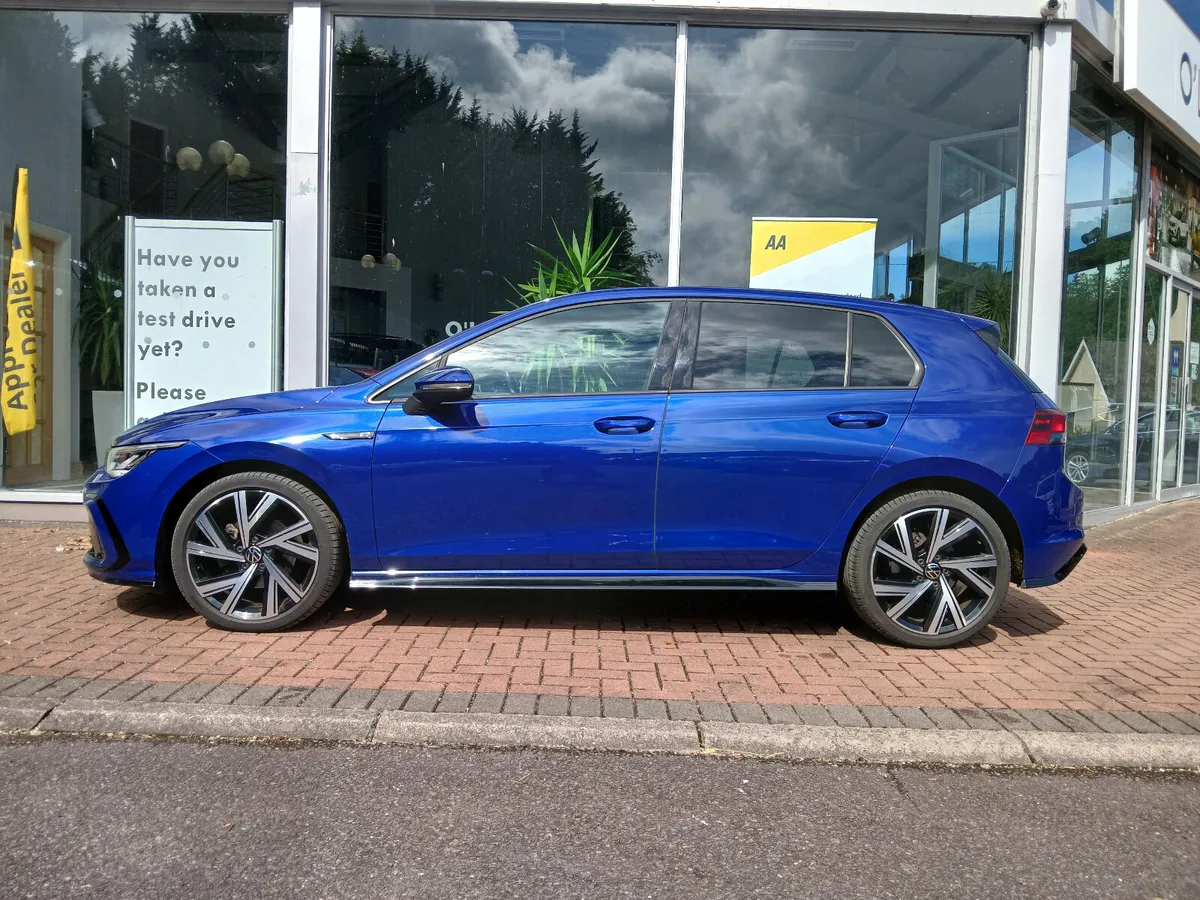 2022 Golf 1.5 R-line in Lapiz Blue. - Image 4