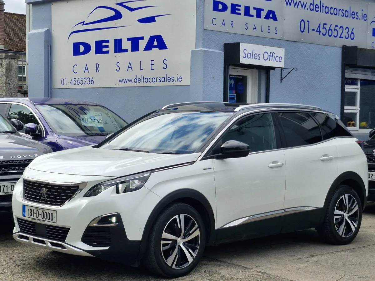 2018 PEUGEOT 3008 GT LINE 1.6 BLUE HDI 130BHP AUTO - Image 1