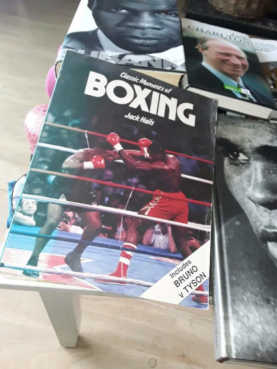 Boxing books  and Jack Charlton' all new - Image 3