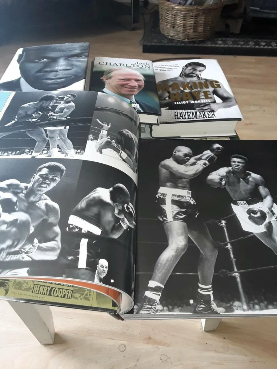 Boxing books  and Jack Charlton' all new - Image 4