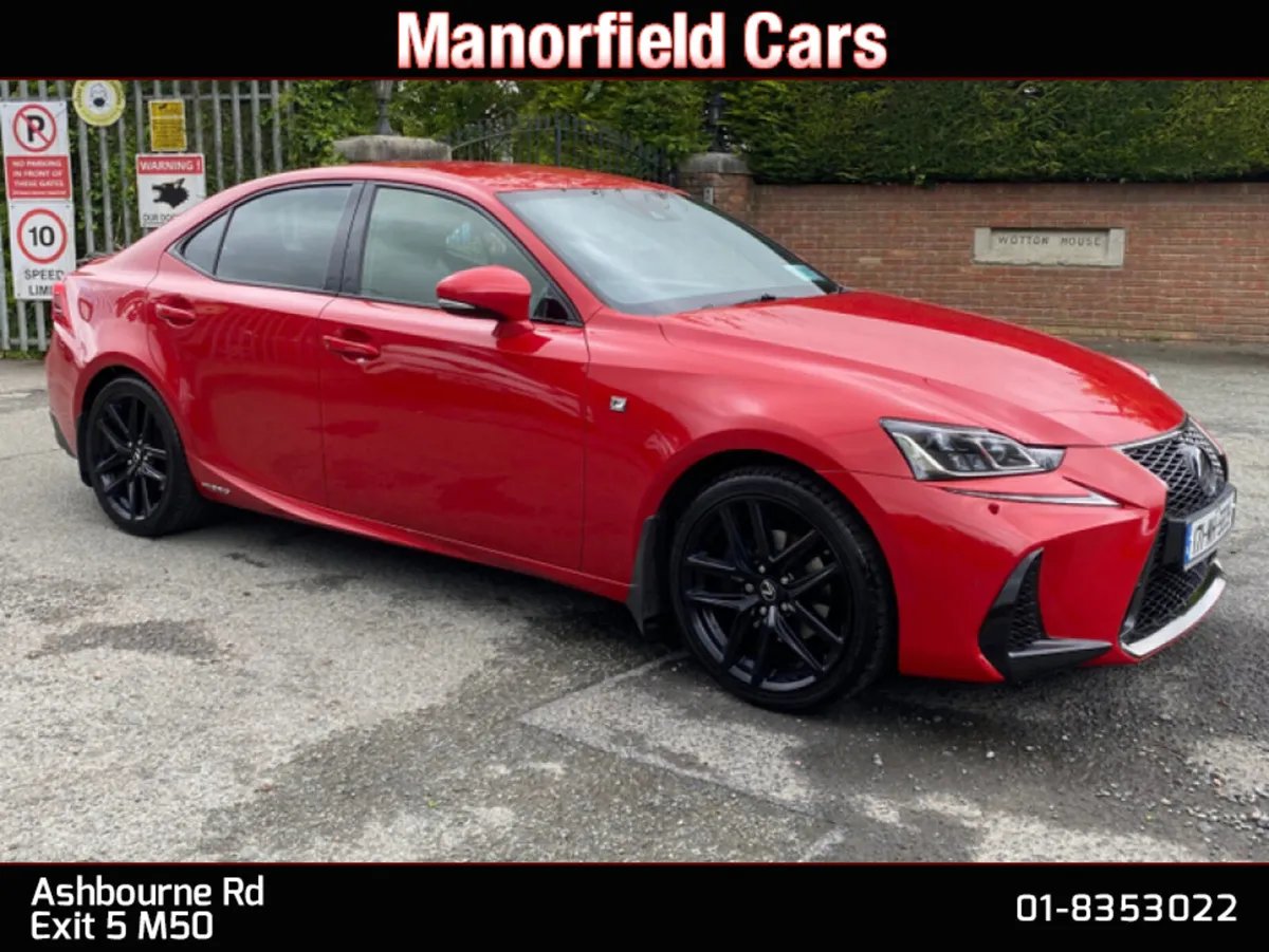 2017 Lexus IS300H F Sport 2.5 Petrol Hybrid Auto - Image 1