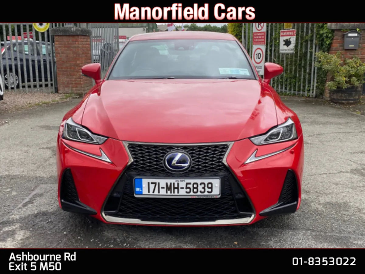 2017 Lexus IS300H F Sport 2.5 Petrol Hybrid Auto - Image 3