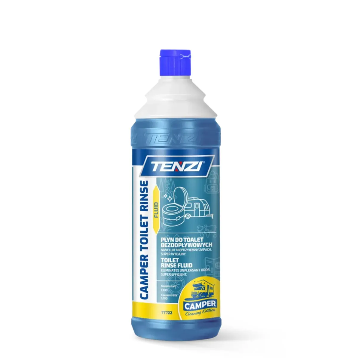TENZI Camper Toilet Rinse Fluid 1L Concentrate - Image 1