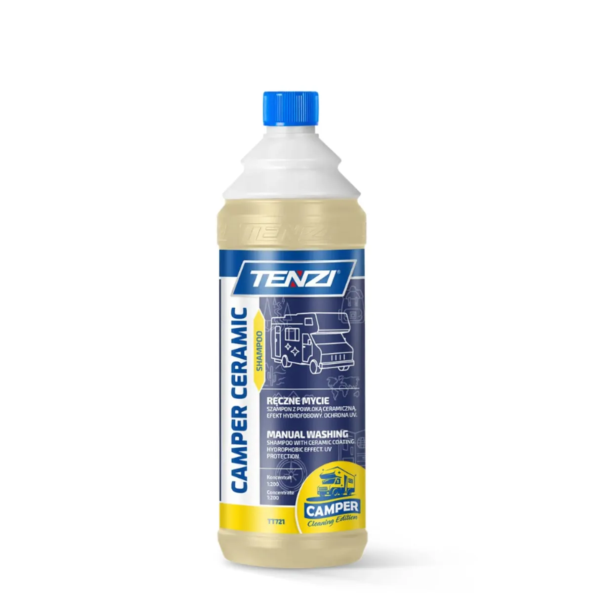 TENZI Camper Ceramic Shampoo 1L - Image 1