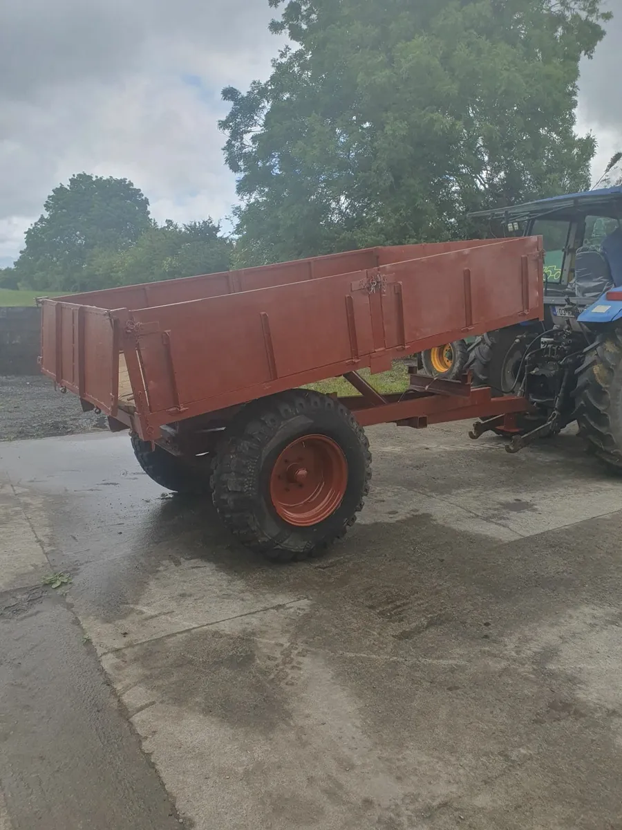 Tractor tipping trailer, multi purpose - Image 2
