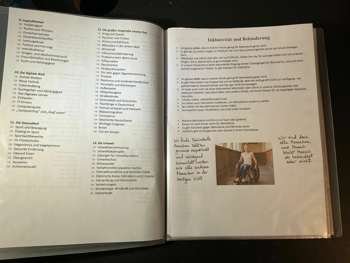 LC German Notes (Institute of Education and Home) - Image 2