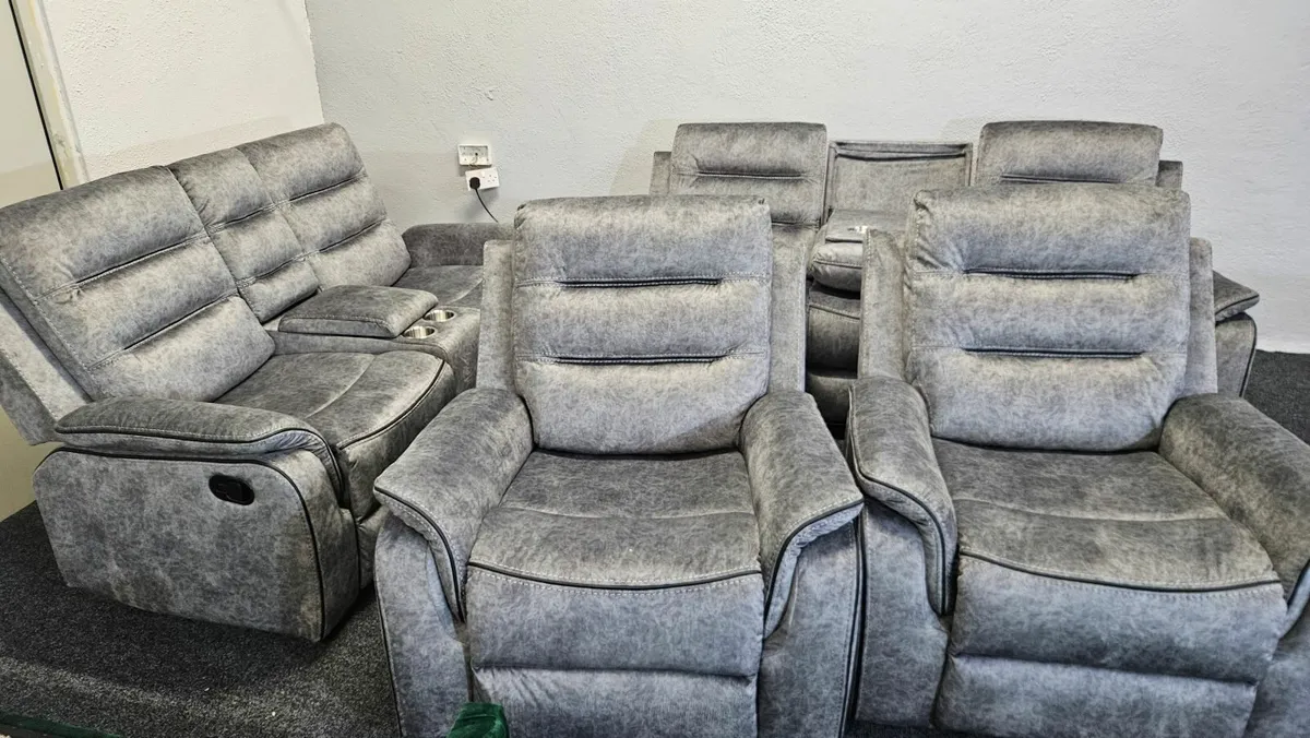 Hamilton fabric sofas ..  free delivery - Image 3