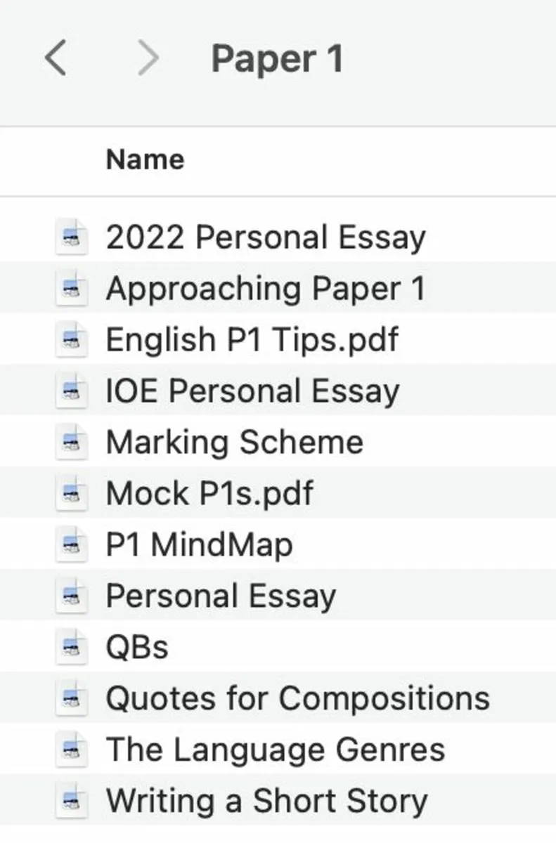 Leaving Cert English Institute of Education Notes - Image 3