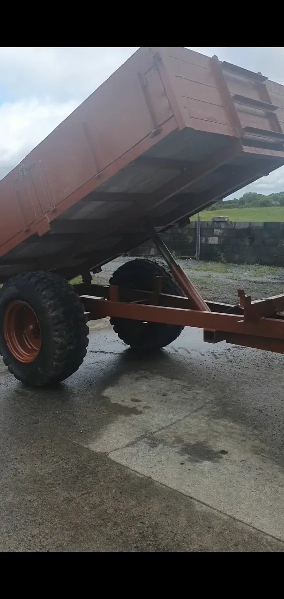 Tractor tipping trailer, multi purpose - Image 3