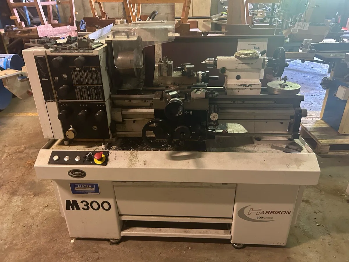 Harrison m300 lathe ex school - Image 1