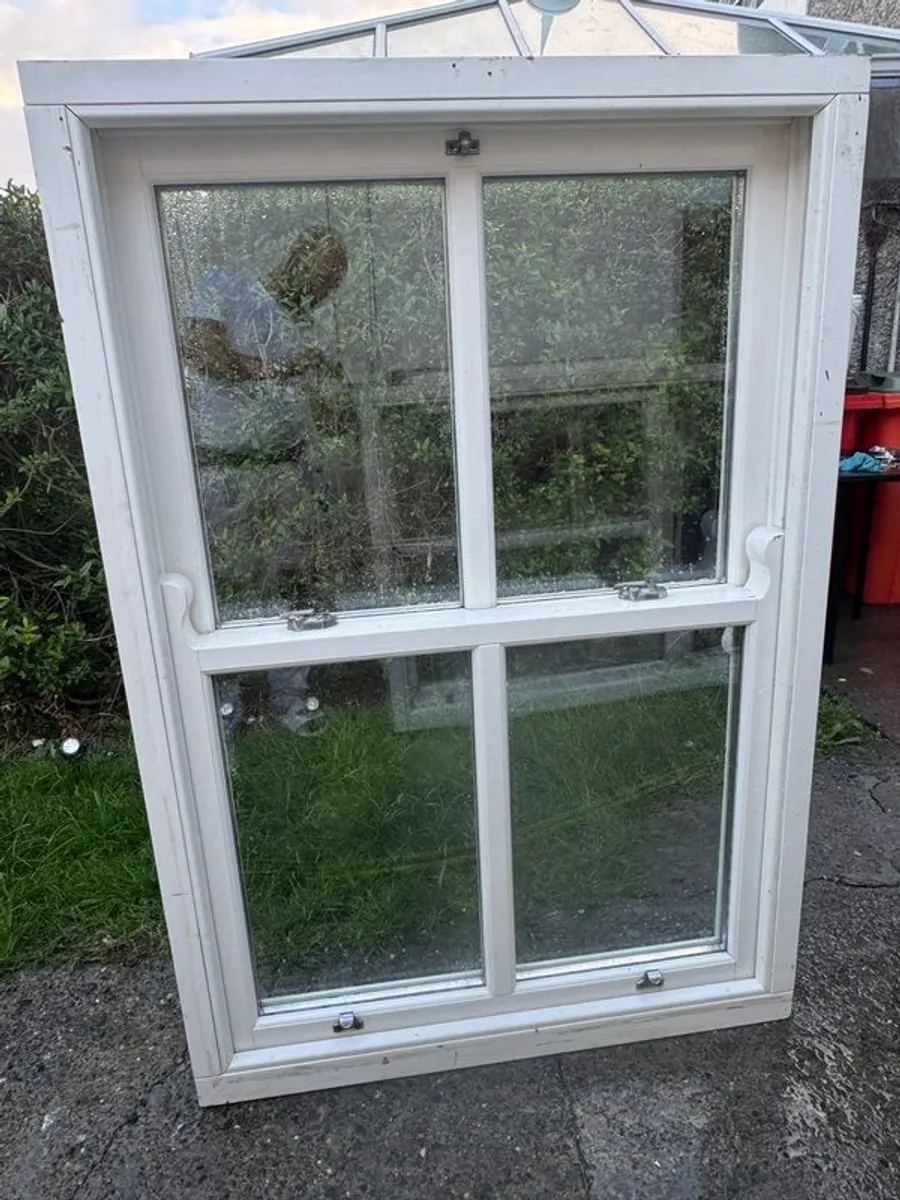 Double glazed sash windows  price per pice. Full loot only. - Image 1