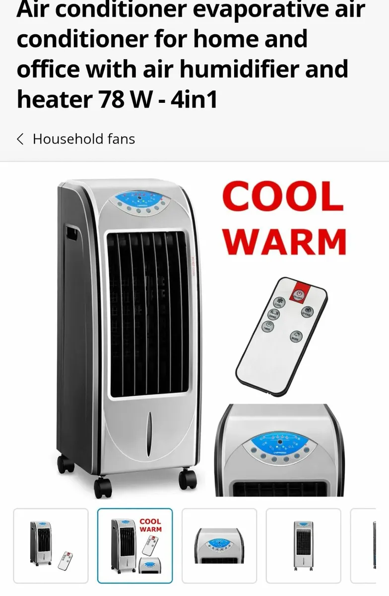 Brand New Air conditioner+Heater+Humidifier 4in1 - Image 3