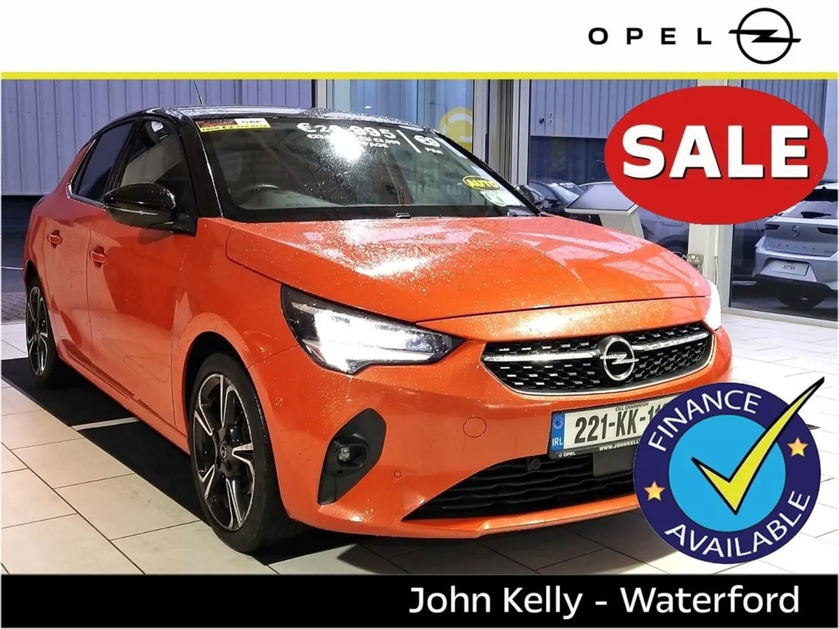 Opel Corsa Elite 1.2i (100ps) S/S 8 Speed Auto - Image 1
