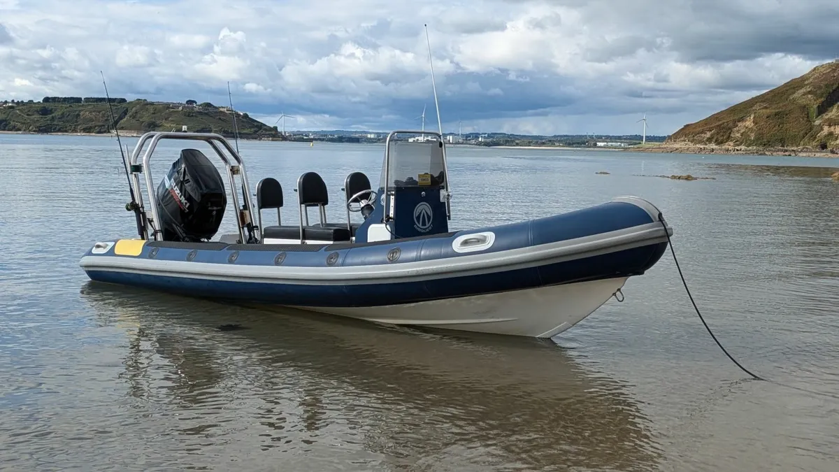 Ribquest 6.5m Rib with 150hp Suzuki - Image 1