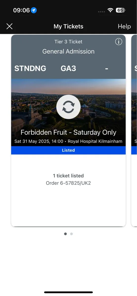 Forbidden fruits Saturday tickets x2 - Image 2