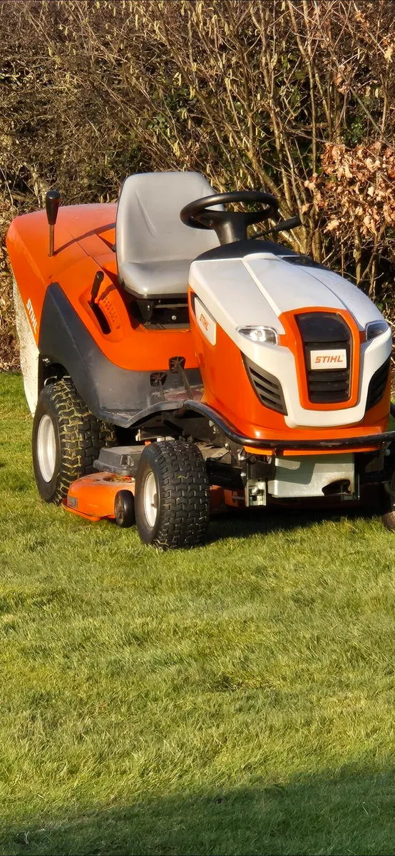 Stihl ride on mower - Image 1