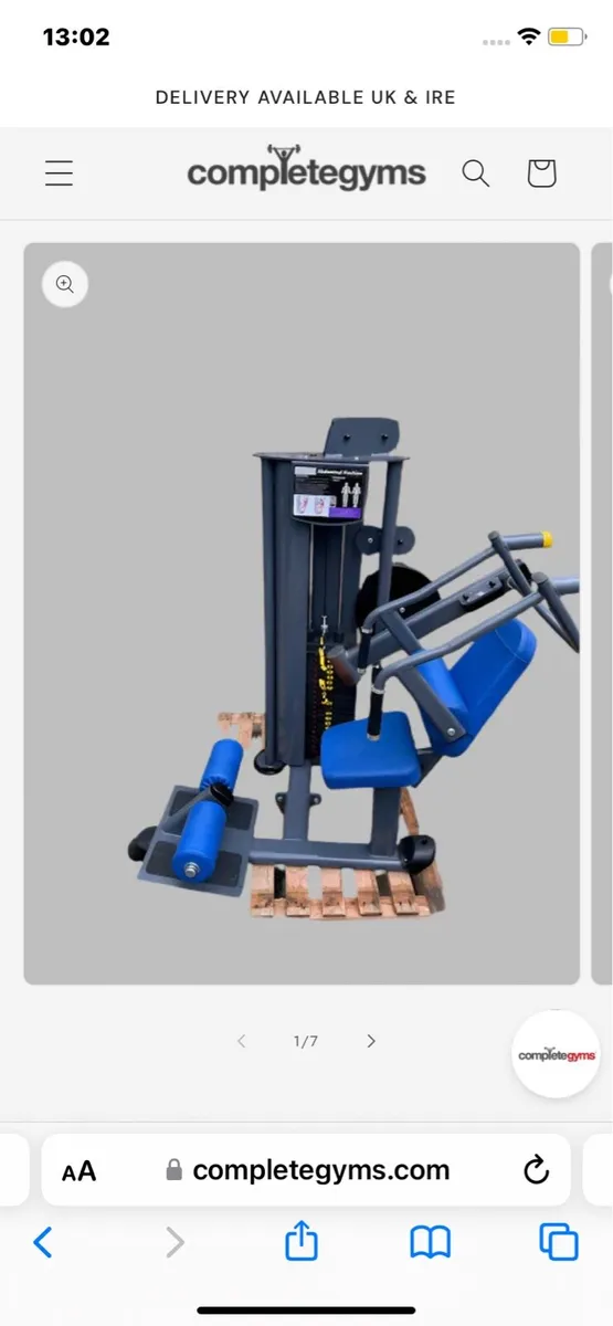 Indigo abdominal machine - Image 1