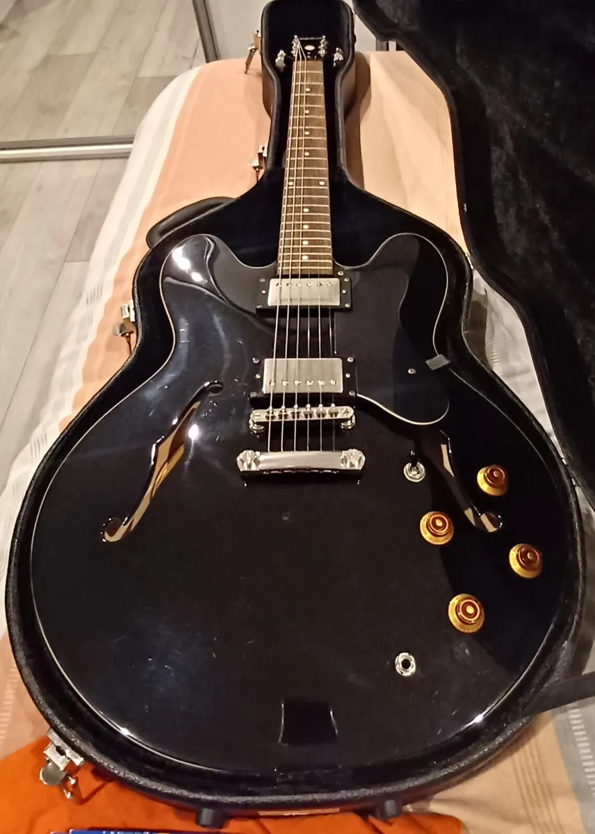 Epiphone Dot ES355 Ebony - Image 1