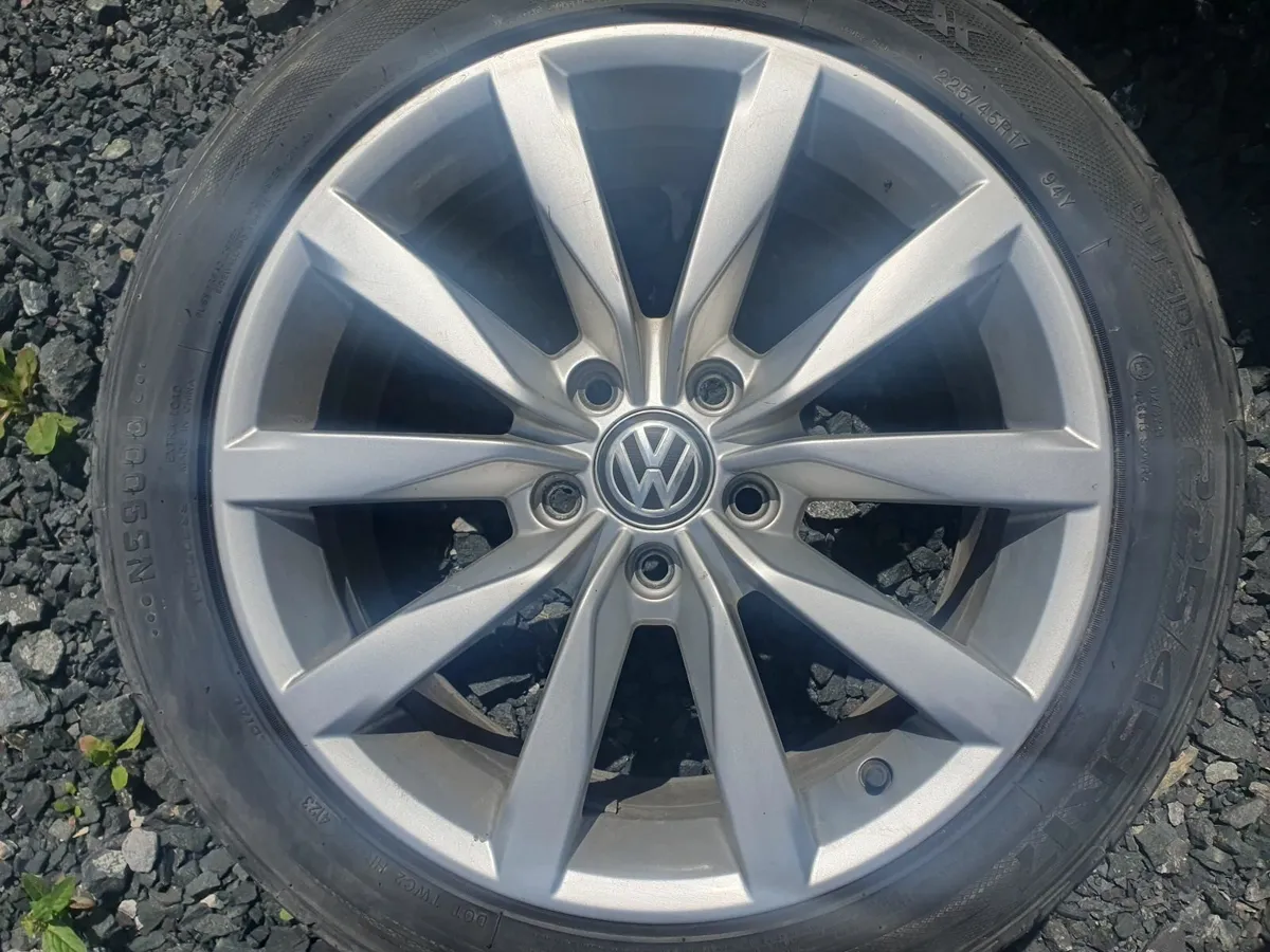 Vw Dijon alloy wheel & tyre - Image 1