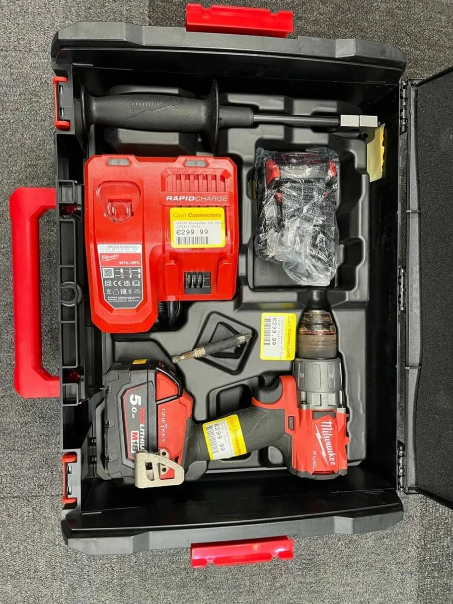 Milwaukee 18v Drill - Image 1