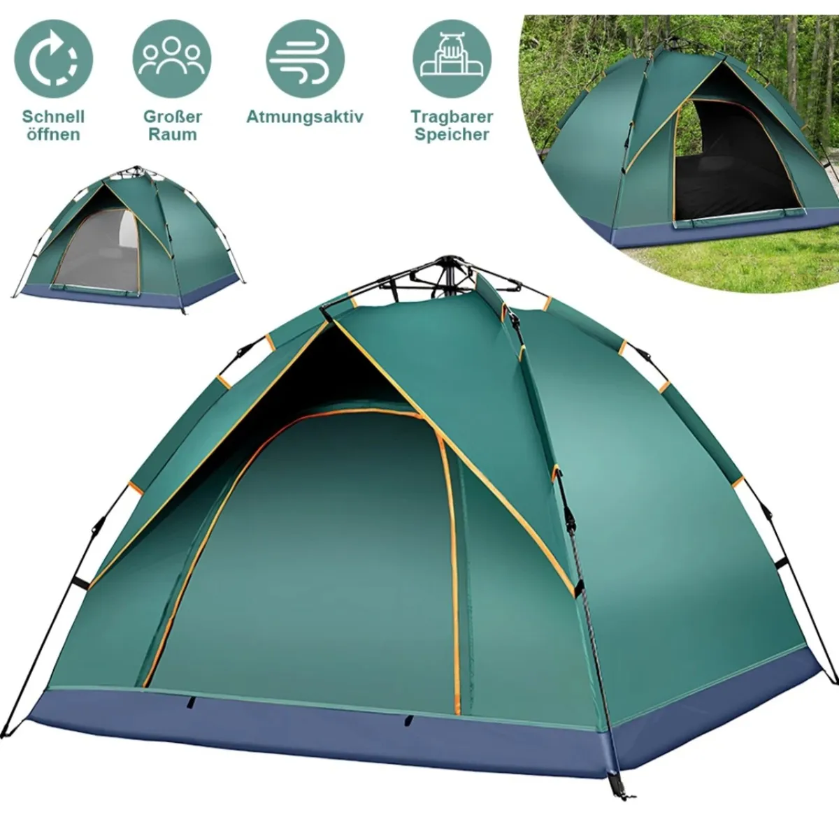 Pop-up Tent 3-4 People - Image 3