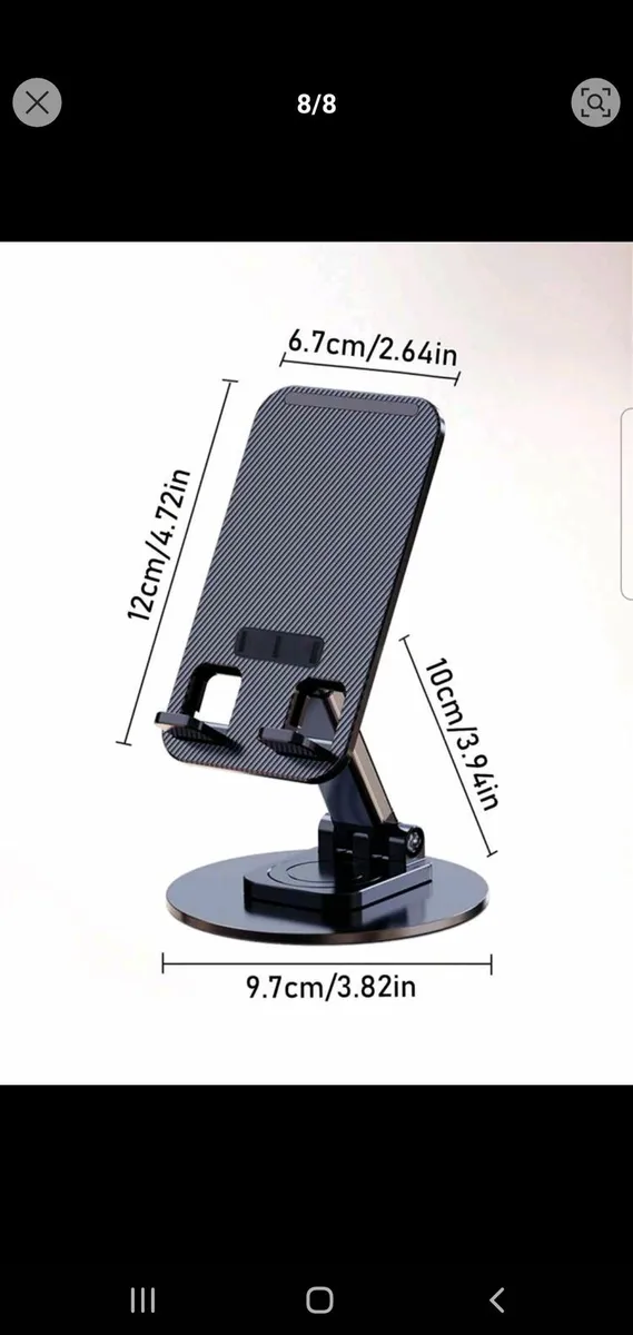 Desktop Phone Holders 360 Degree Swivel - Image 3