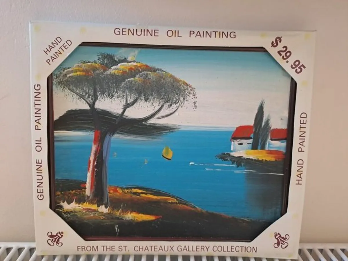 Oil paintings various no 1 - Image 1