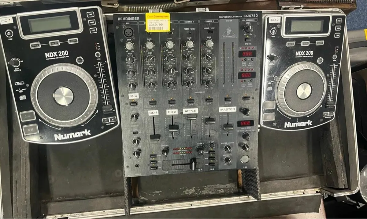 Numark Decks & Behringer Mixer - Image 1