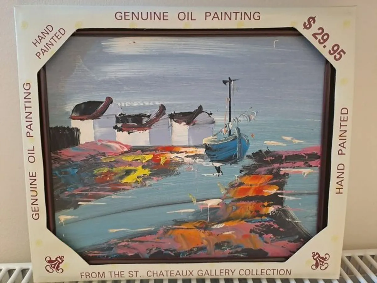 Oil paintings various no 1 - Image 4