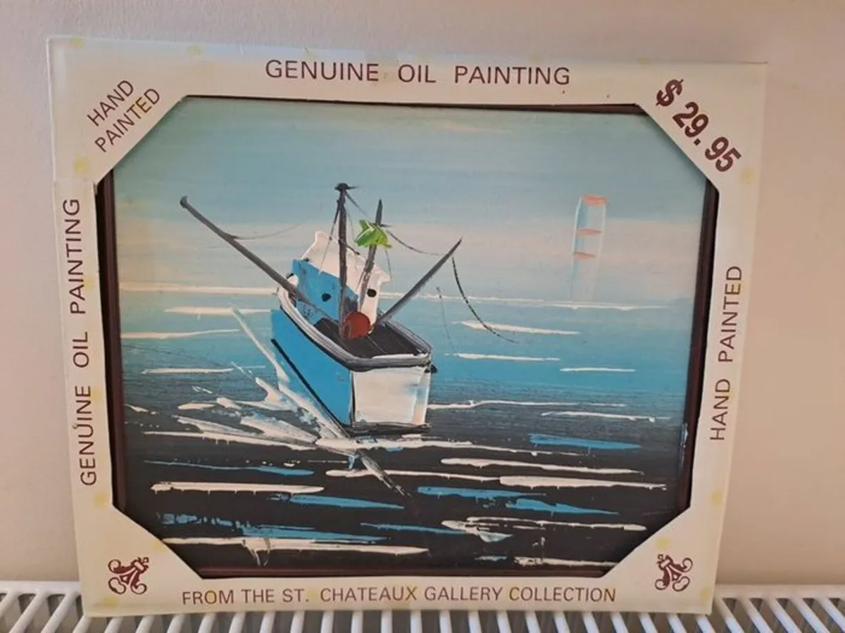 No 3 Oil Paintings various - Image 1