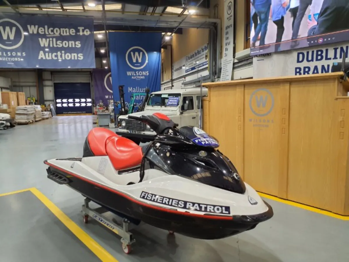 Ex Inland Fisheries Seadoo Rotax 4-Tec Jet Ski - Image 1