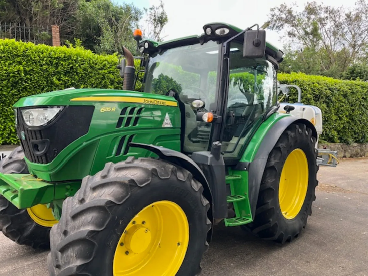 2013 John Deere 6115R with TLS suspension 4wd - Image 3