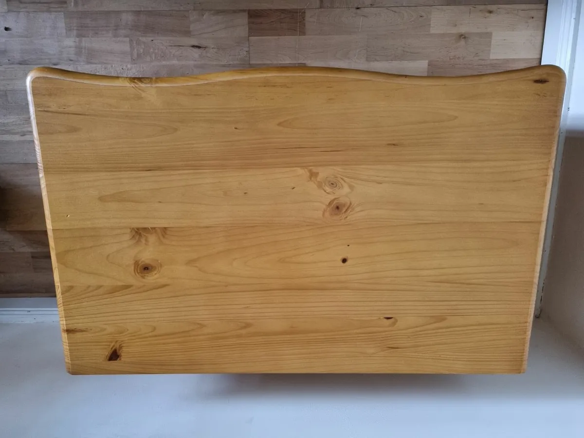 Pine blanket storage toy box chest - Image 2