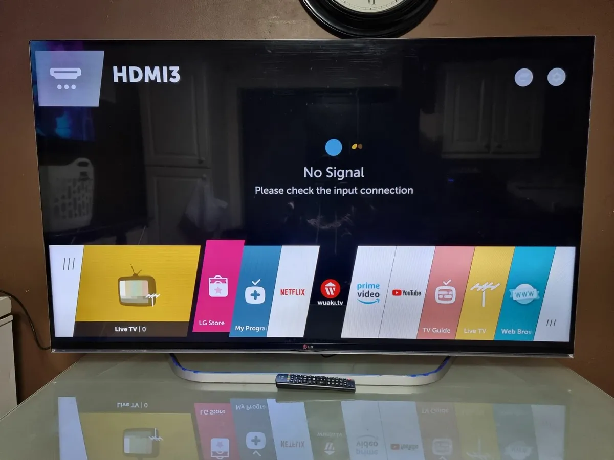 55" LG WebOs Freeview HD Smart 3D LED TV - Image 2