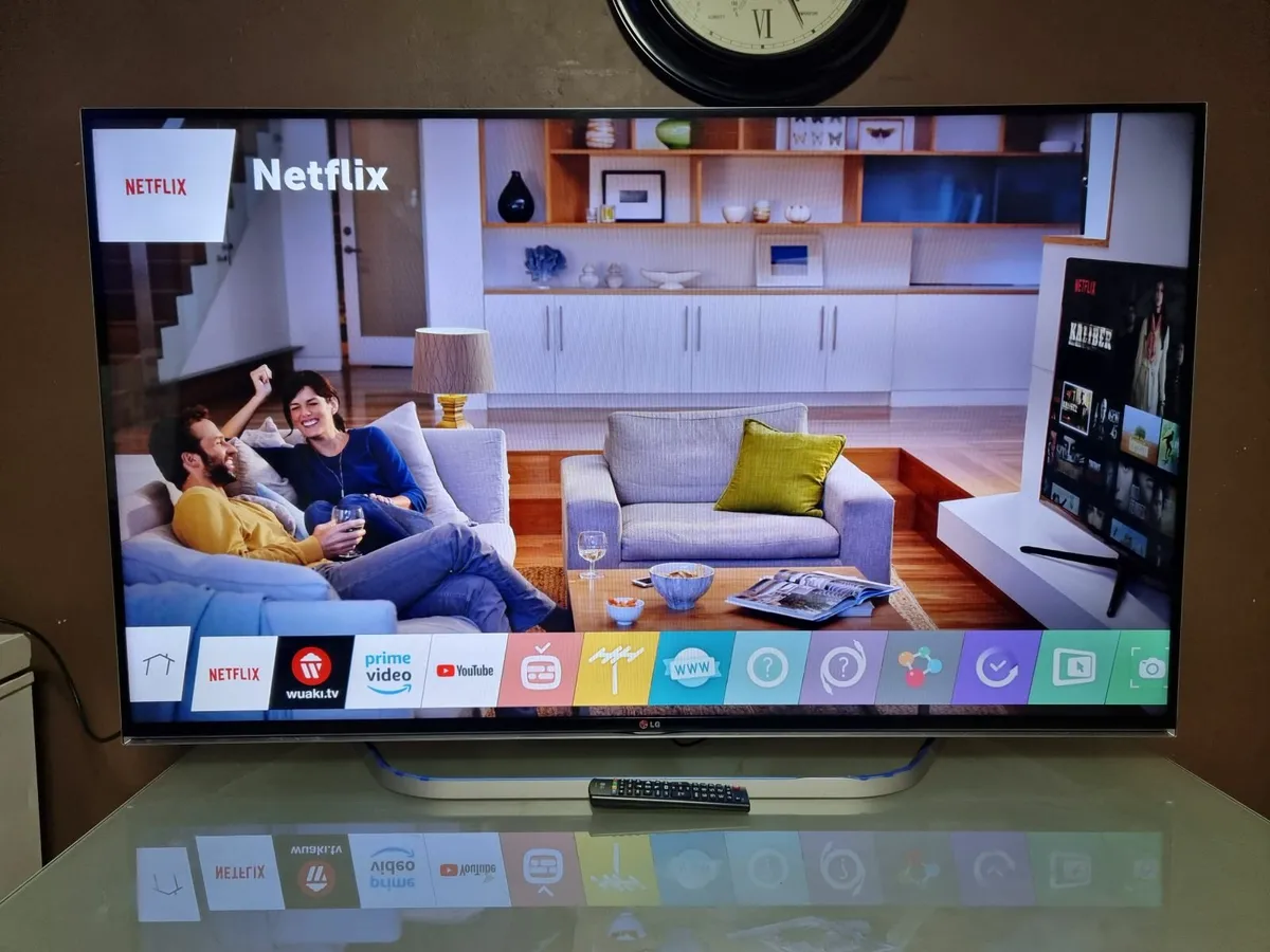 55" LG WebOs Freeview HD Smart 3D LED TV - Image 3