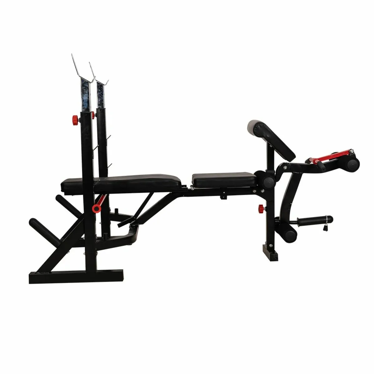 Olympic Weights Bench with Preacher Curl / Leg Gym - Image 3