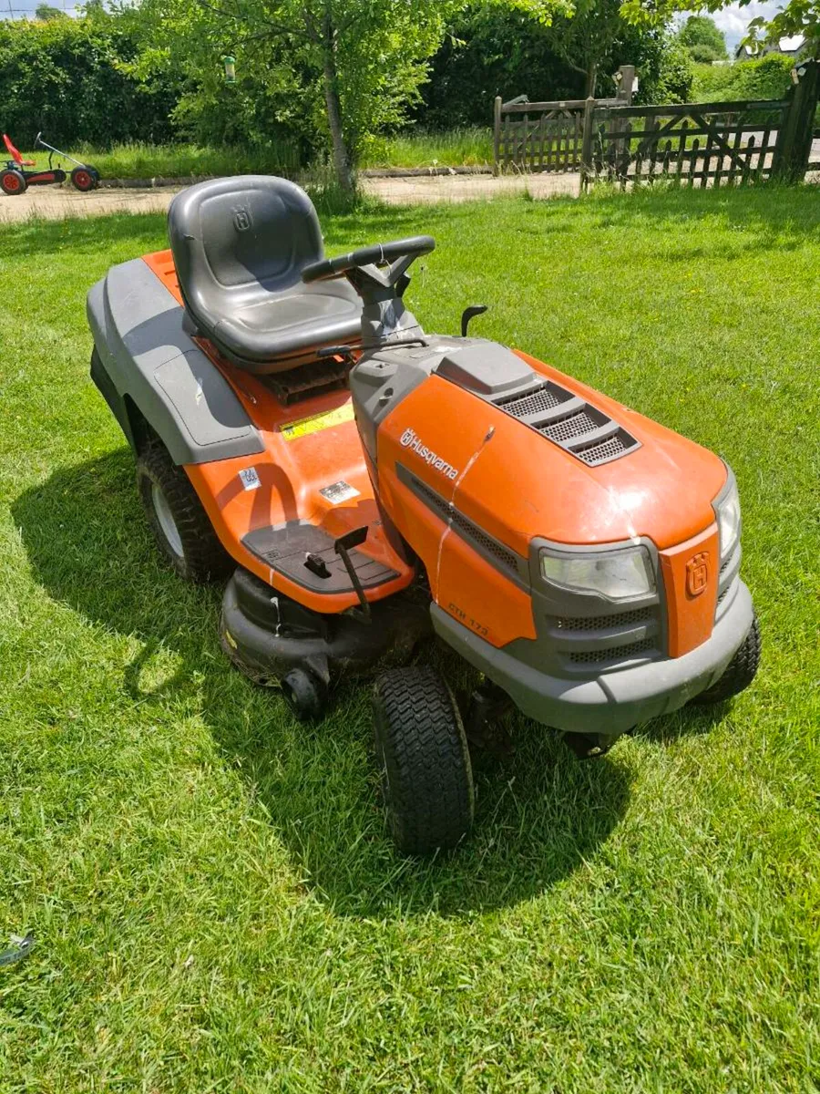 Husqvarna ride on mower Delivery available - Image 1