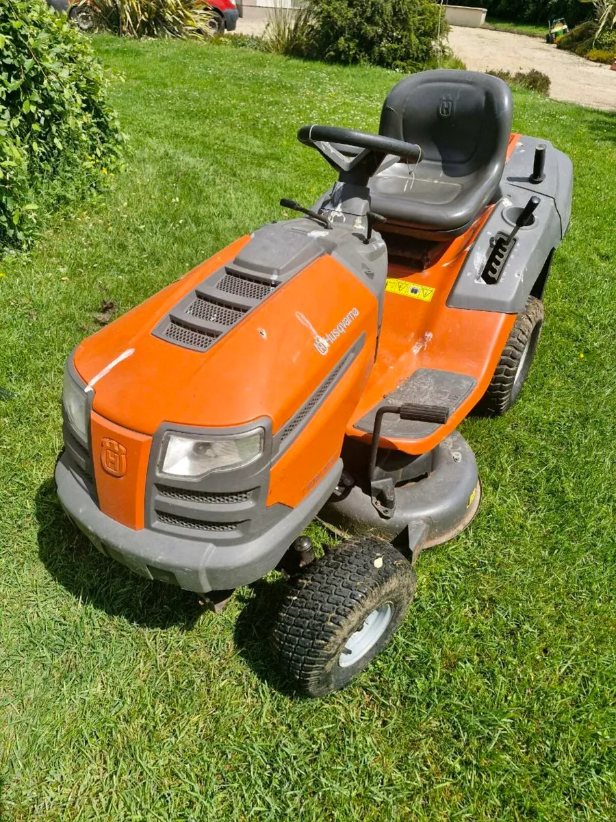 Husqvarna ride on mower Delivery available - Image 3