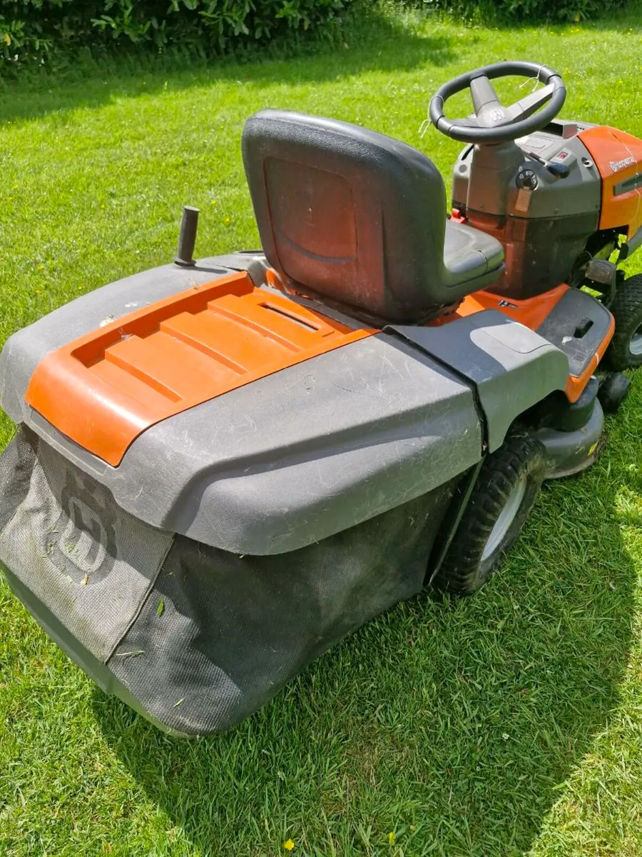 Husqvarna ride on mower Delivery available - Image 4