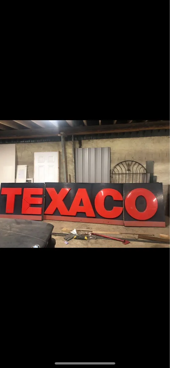 Texaco canopy sign - Image 2