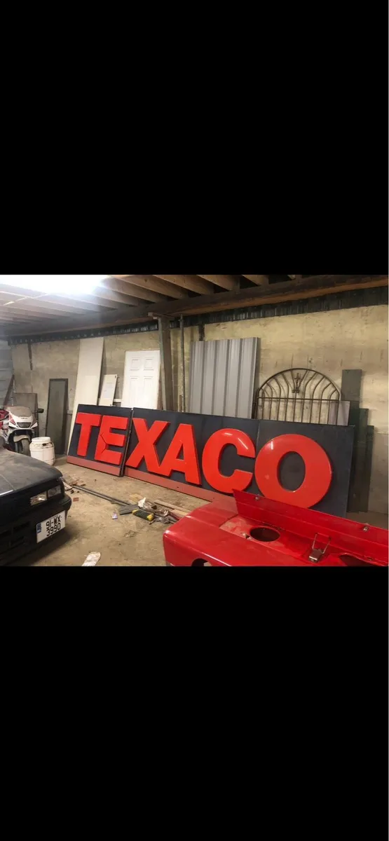 Texaco canopy sign - Image 3
