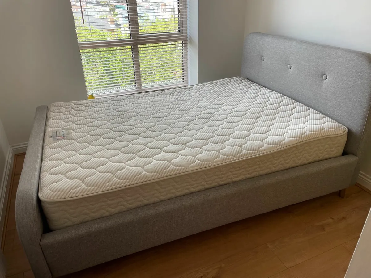 Bed Frame and Mattress - Image 2