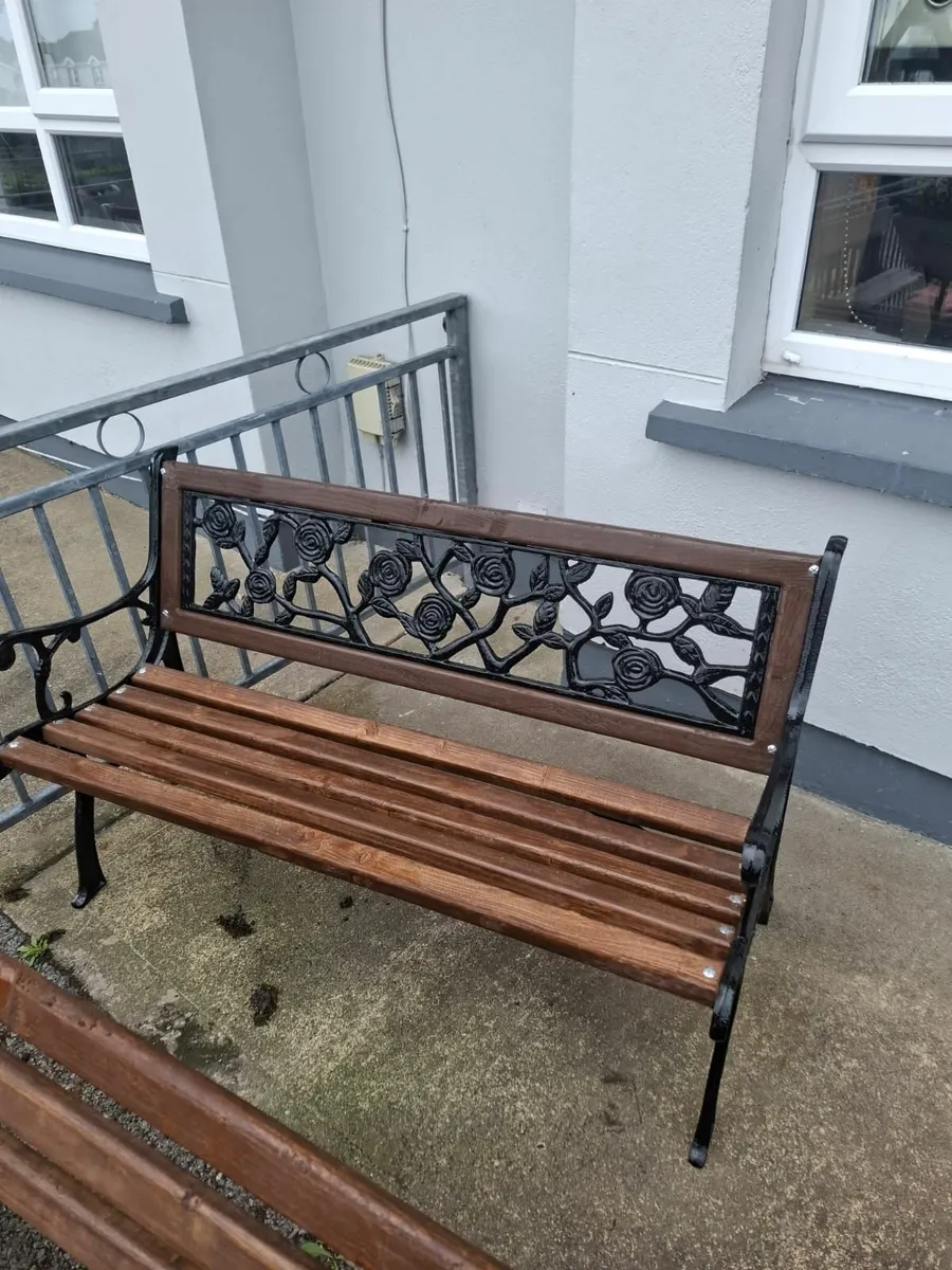 Special offer Cast Iron Garden Benches - Image 1