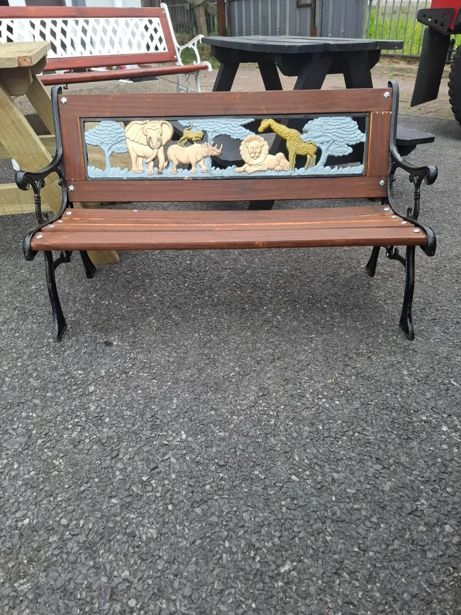 Special offer Cast Iron Garden Benches - Image 2