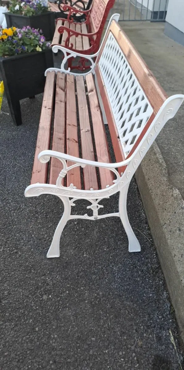 Special offer Cast Iron Garden Benches - Image 3