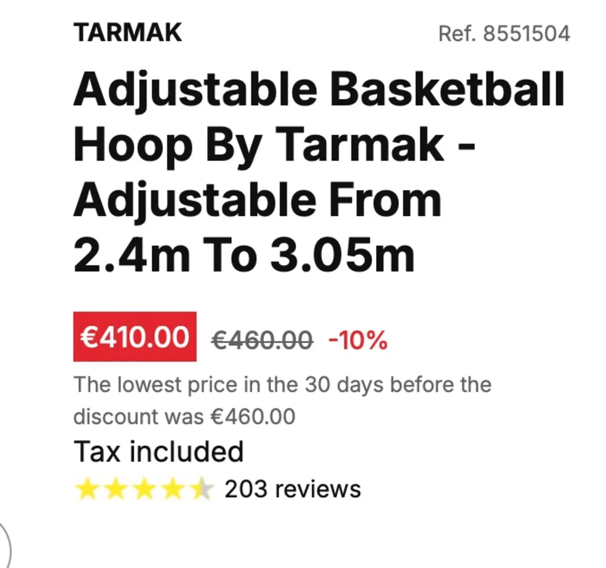 Basketball ring - Image 1